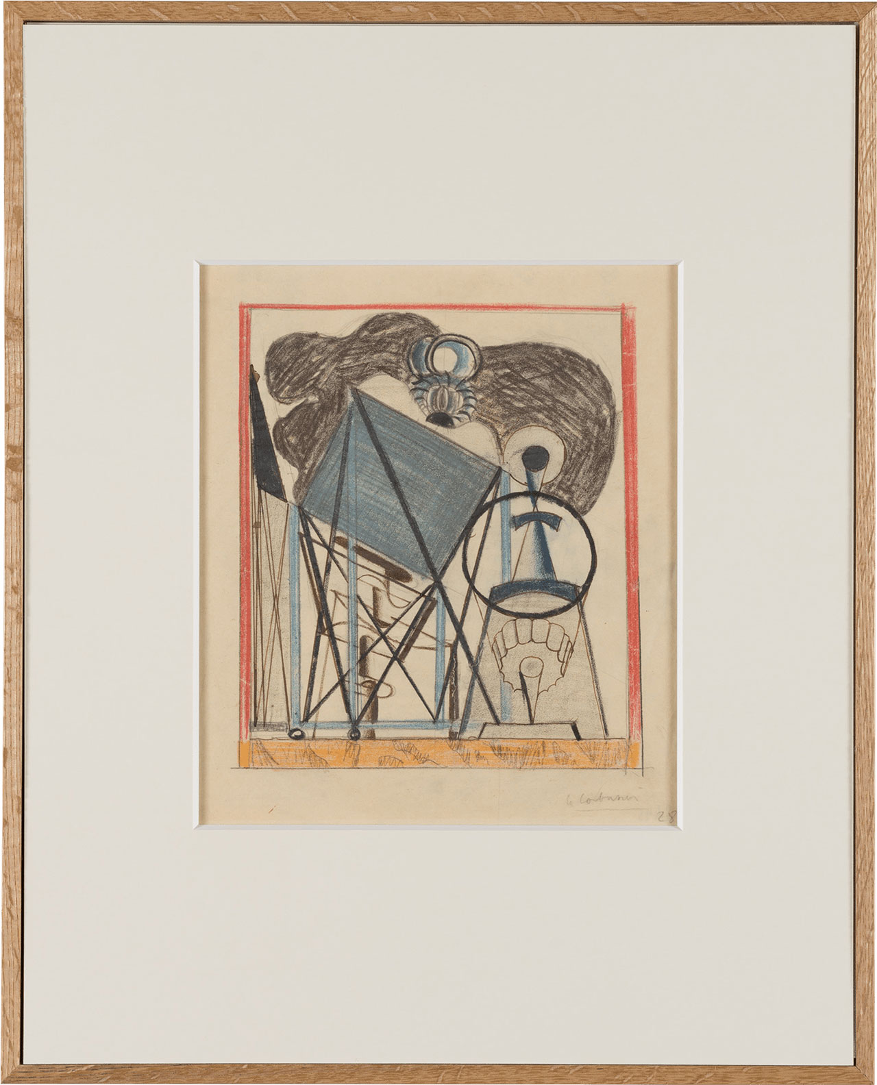 絵画「コンポジション」