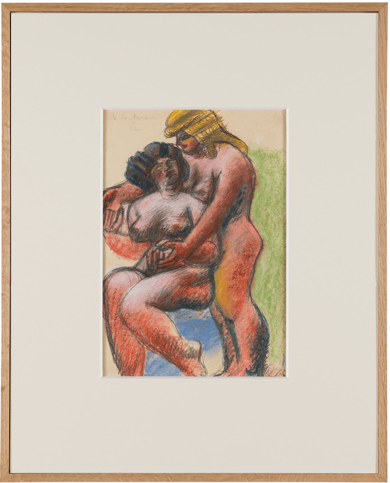 絵画「二人の裸婦」