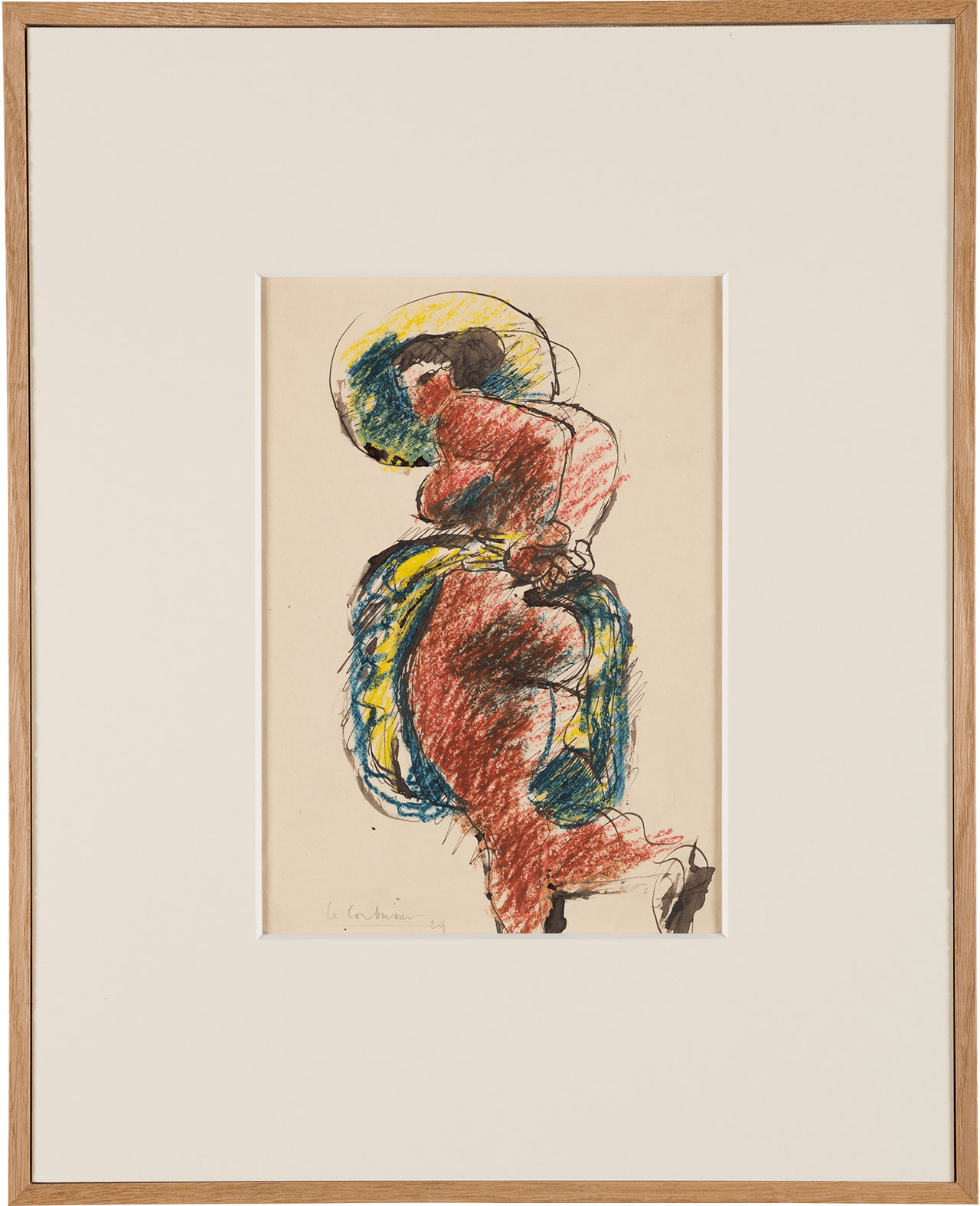 絵画「裸婦立像」