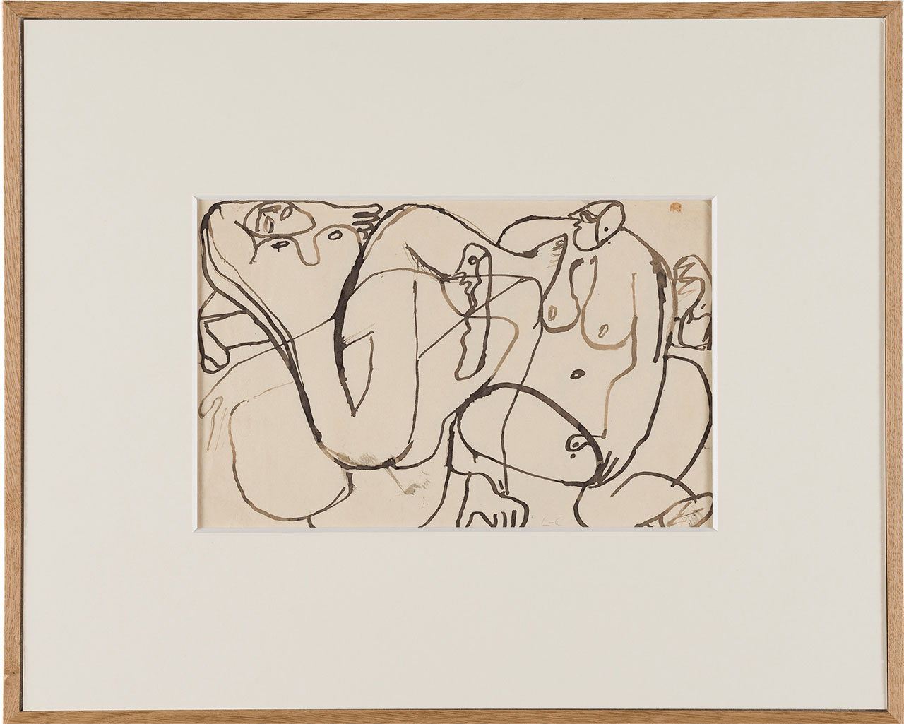 絵画「三つの人物像」