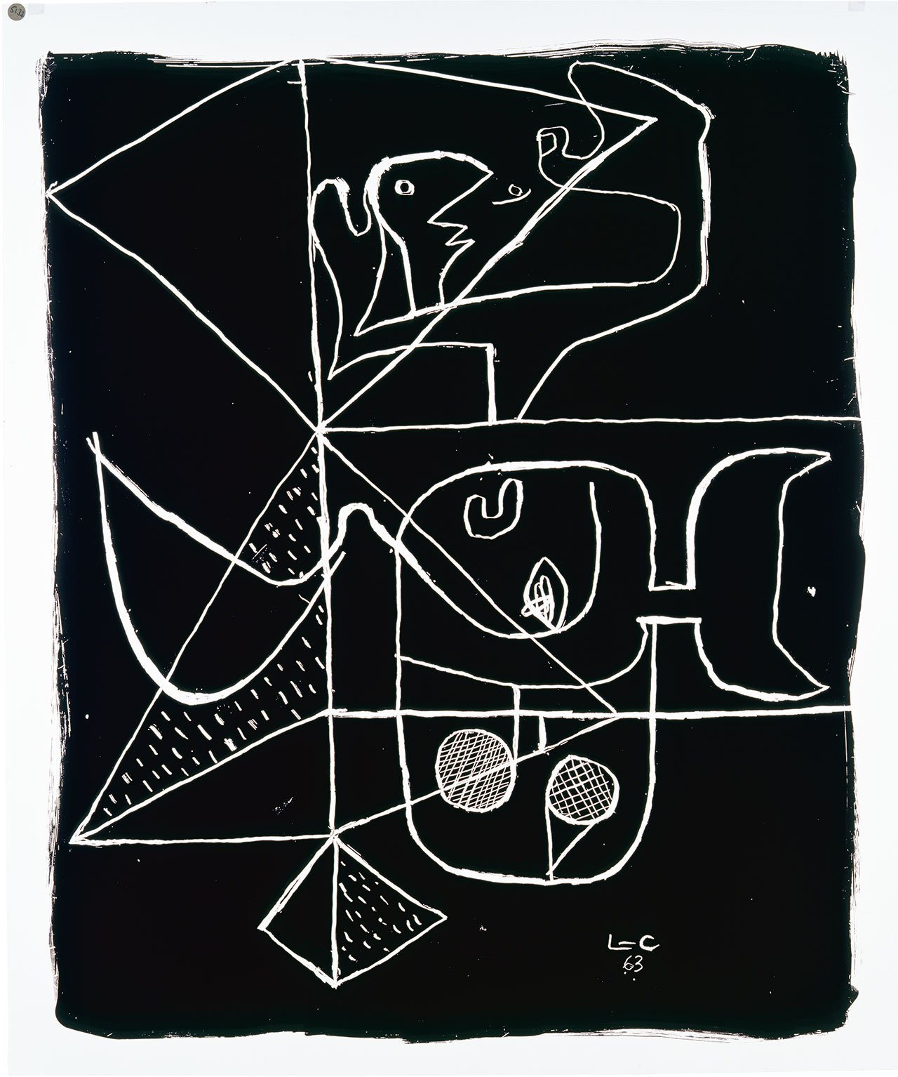 絵画「「知られざるコル」から　コンポジション」