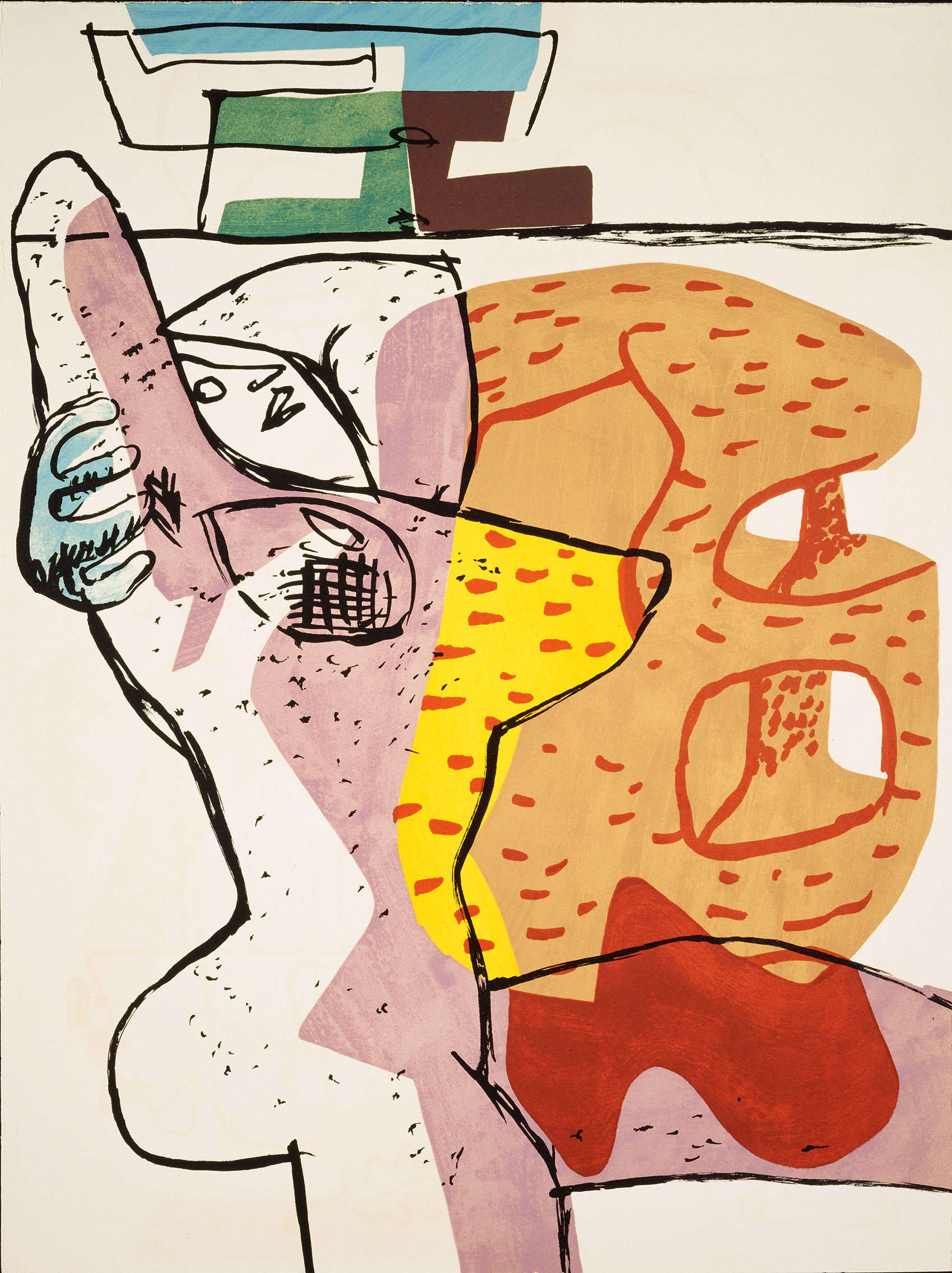 版画「直角の詩」から　Cの3